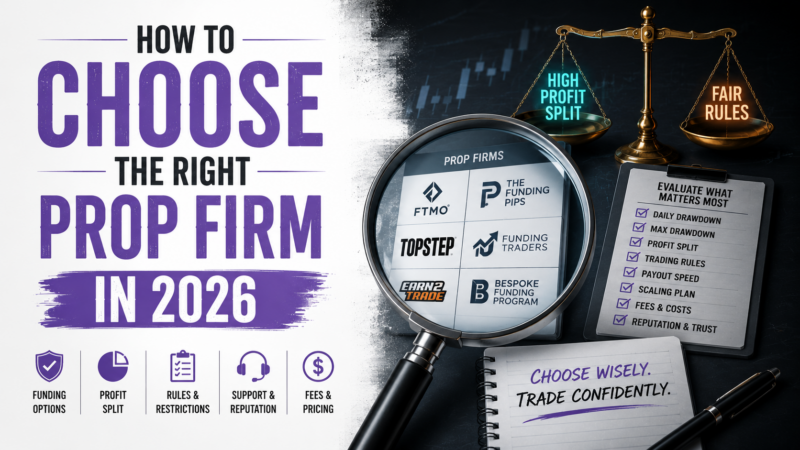 How to Choose the Right Prop Firm in 2026