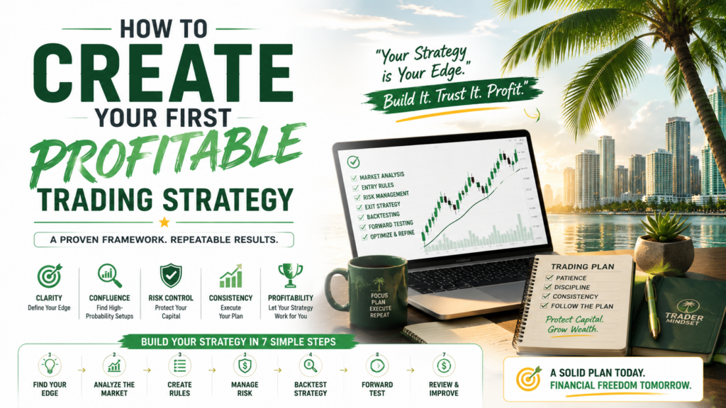 How to Create Your First Profitable Trading Strategy
