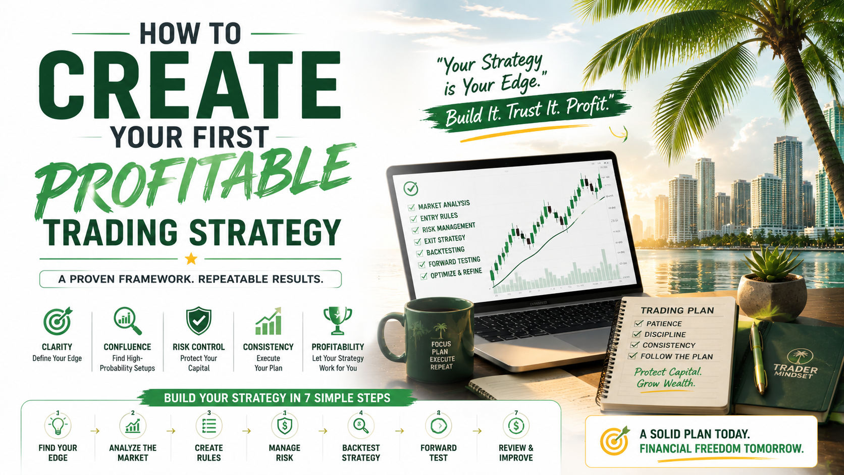 How to Create Your First Profitable Trading Strategy