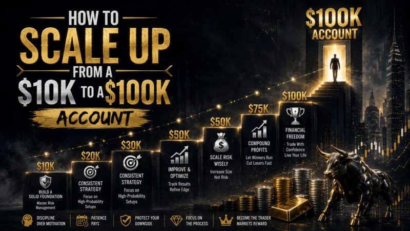 How to Scale Up from a $10k to a $100k Account